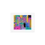 Memphis pattern 101 - 80s / 90s Retro Art Print Gallery Image 1
