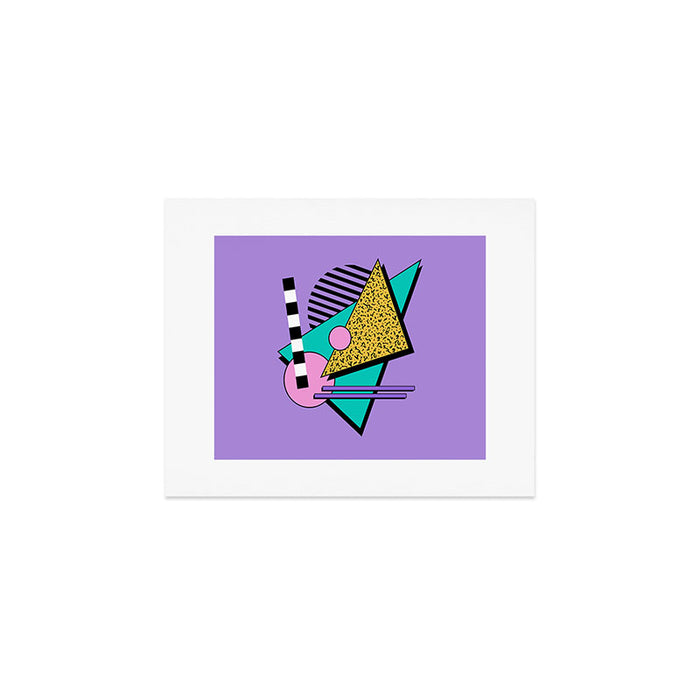 Memphis pattern 103 - 80s / 90s Retro Art Print Gallery Image 1