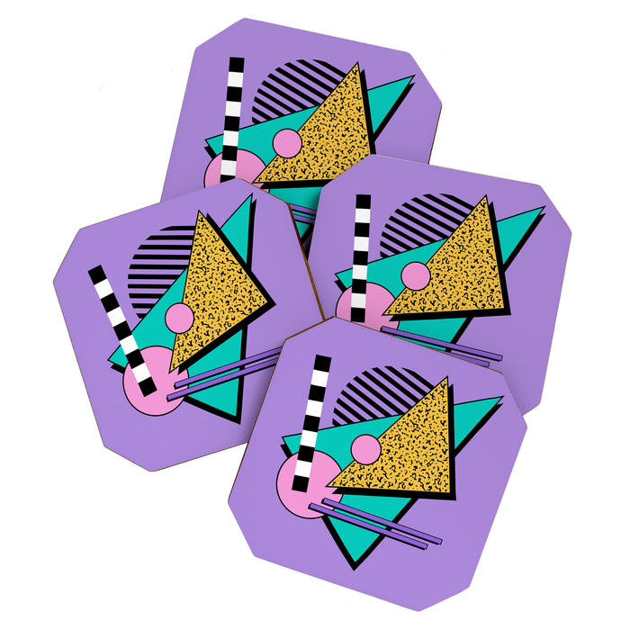 Memphis pattern 103 - 80s / 90s Retro Coaster Gallery Image 1