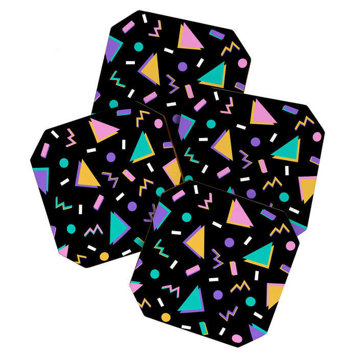 Memphis pattern 104 - 80s / 90s Retro Coaster Gallery Image 1