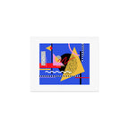 Memphis pattern 106 - 80s / 90s Retro Art Print Gallery Image 1