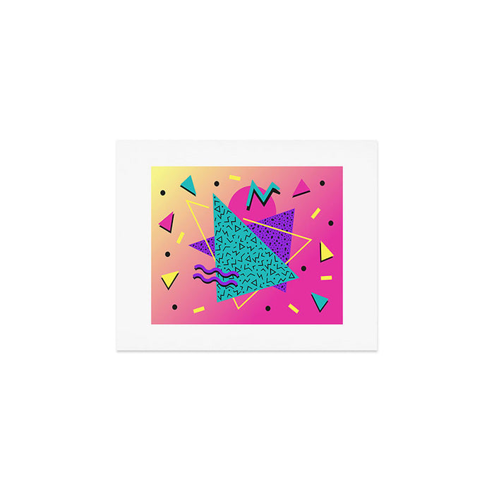 Memphis pattern 107 - 80s / 90s Retro Art Print Gallery Image 1