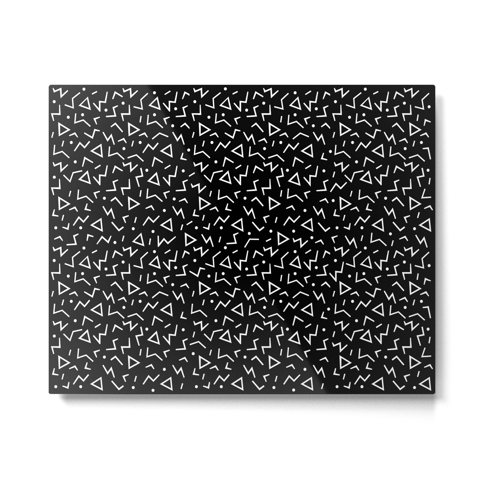 Memphis Pattern 11 - 80s Retro Metal Print Gallery Image 4