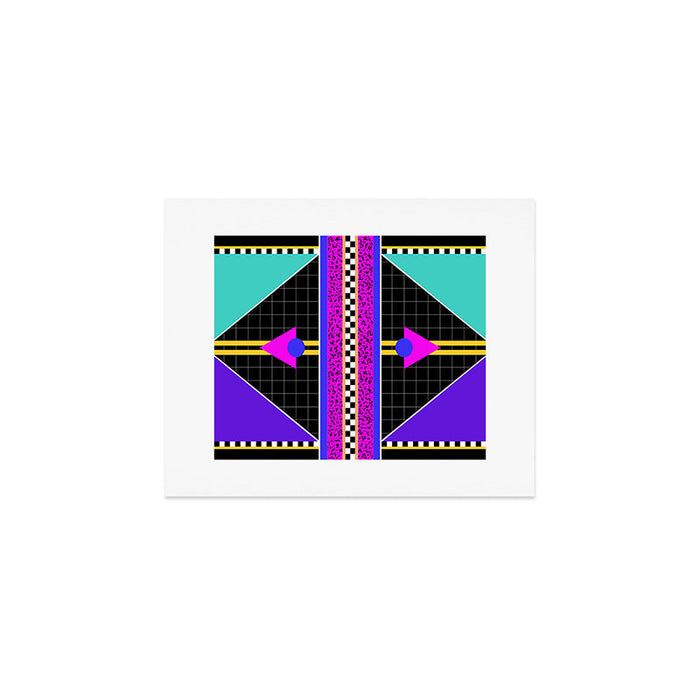 Memphis pattern 117 - 80s / 90s Retro Art Print Gallery Image 1