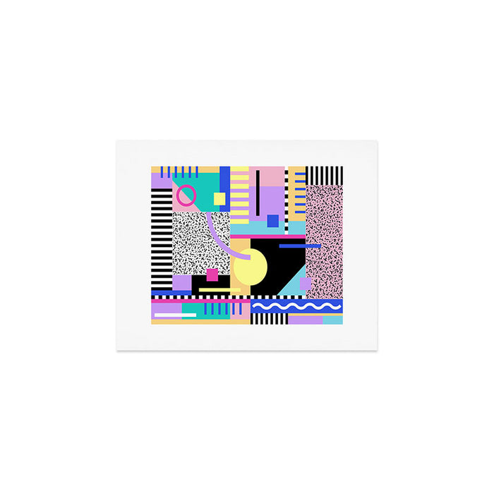 Memphis pattern 119 - 80s / 90s Retro Art Print Gallery Image 1