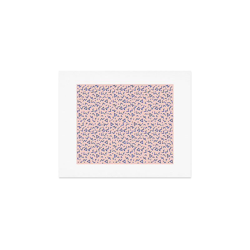 Memphis Pattern 12 - 80s Retro Art Print Gallery Image 1