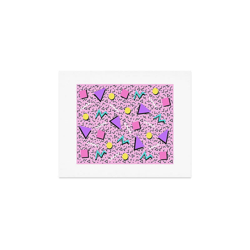 Memphis pattern 123 - 80s / 90s Retro Art Print Gallery Image 1
