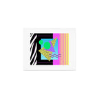 Memphis pattern 132 - 80s / 90s Retro Art Print Gallery Image 1