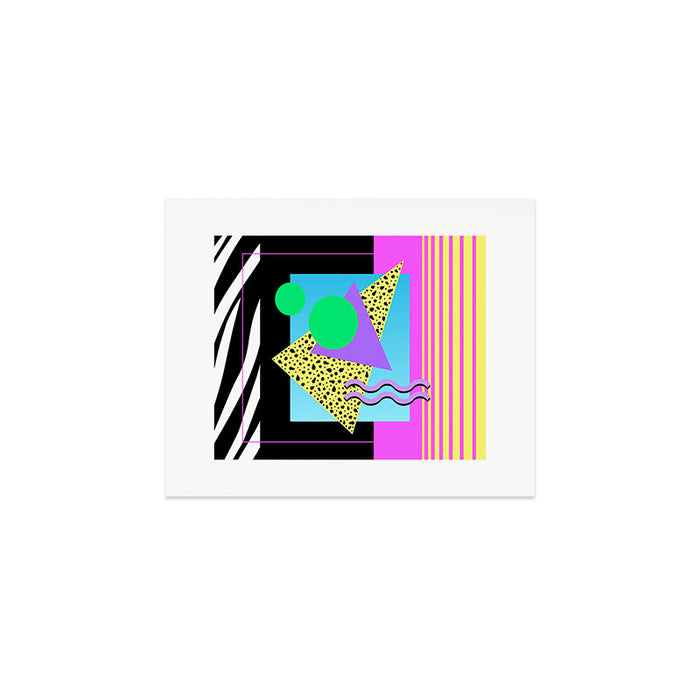 Memphis pattern 132 - 80s / 90s Retro Art Print Gallery Image 1