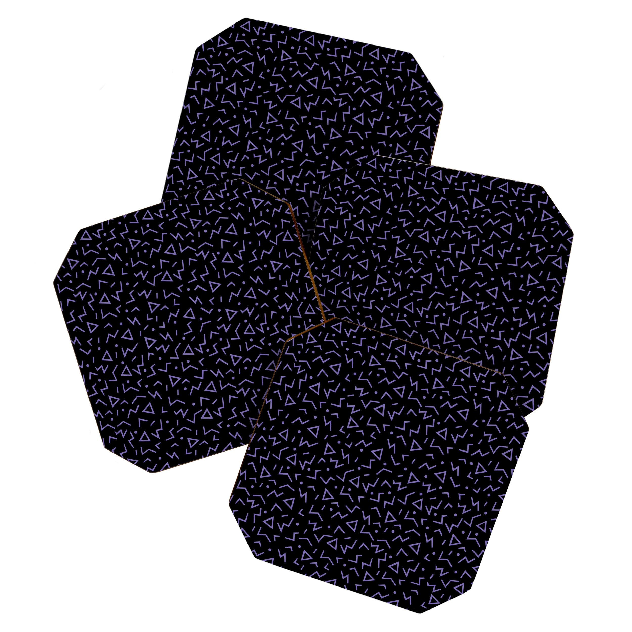 Memphis Pattern 15 - 80s Retro Coaster Gallery Image 1