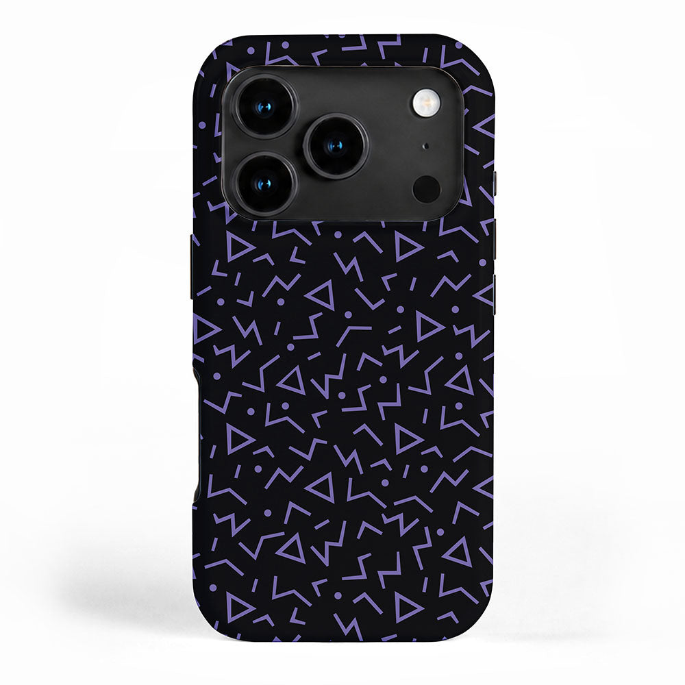 Memphis Pattern 15 - 80s Retro iPhone Case Gallery Image 1
