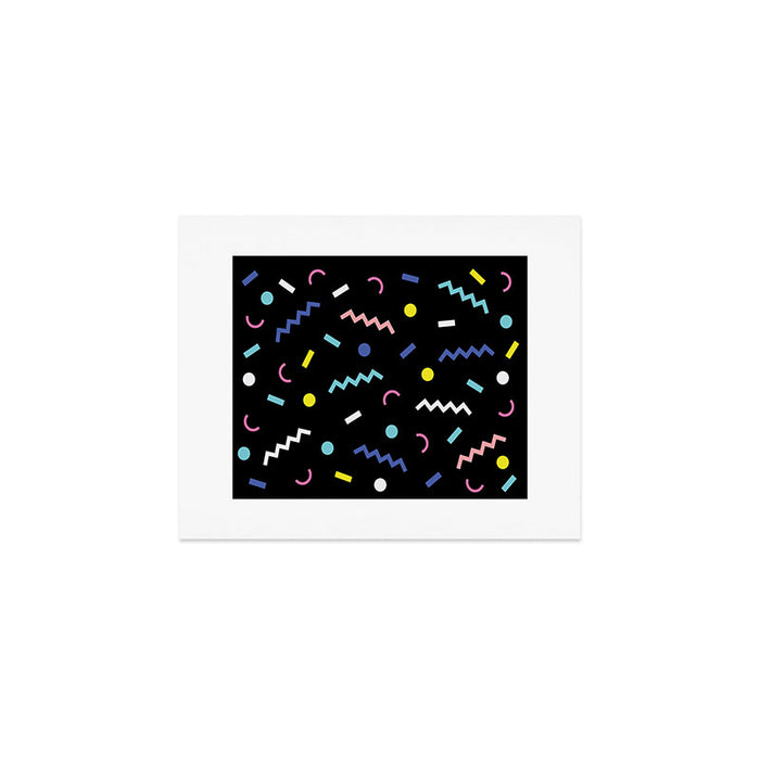 Memphis Pattern 19 - Party / 80s Retro Art Print Gallery Image 1