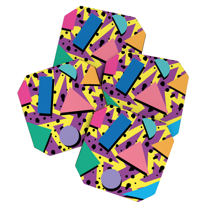 Memphis Pattern 21 - 80s / 90s Retro Coaster Gallery Image 1