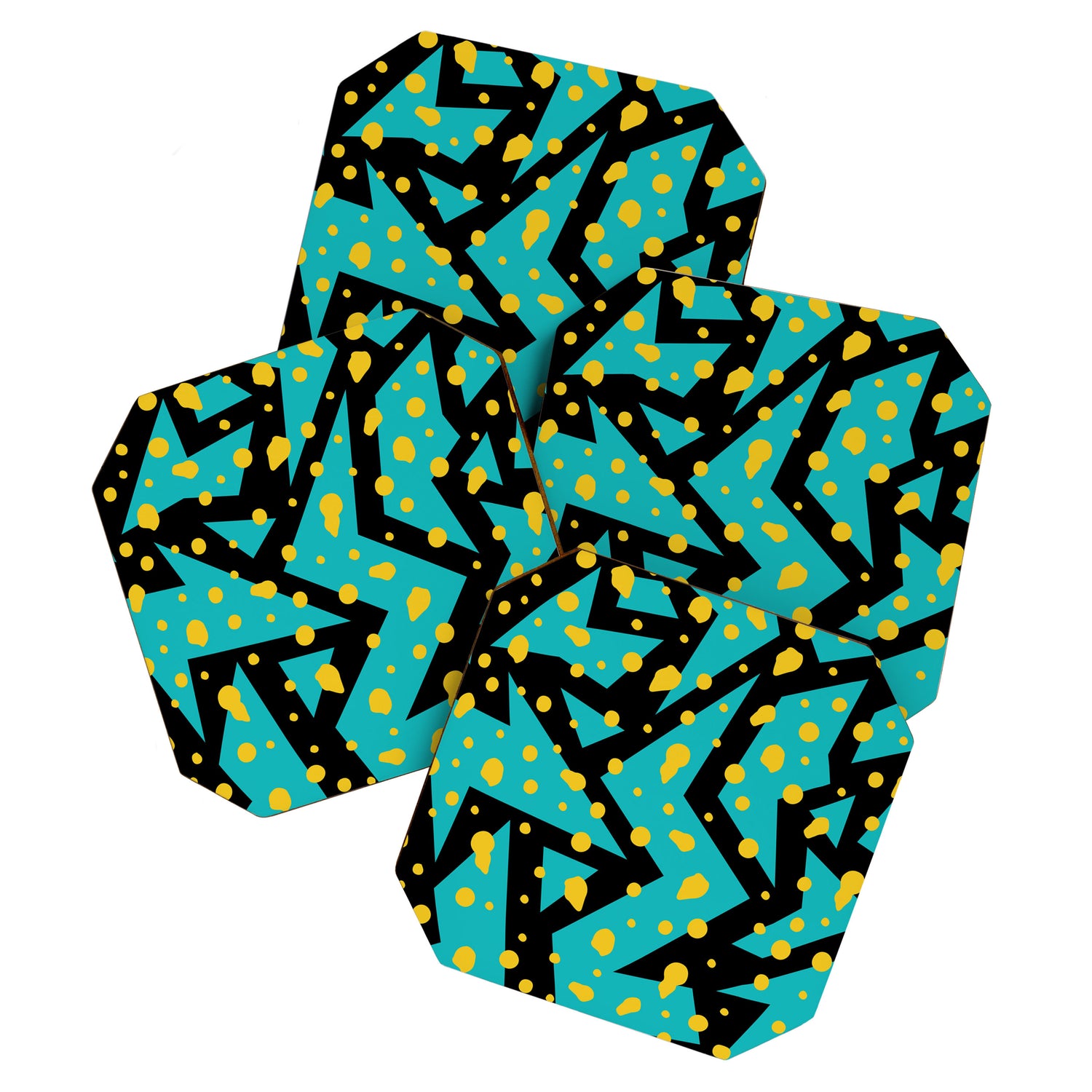 Memphis Pattern 22 - 80s / 90s Retro Coaster Gallery Image 1