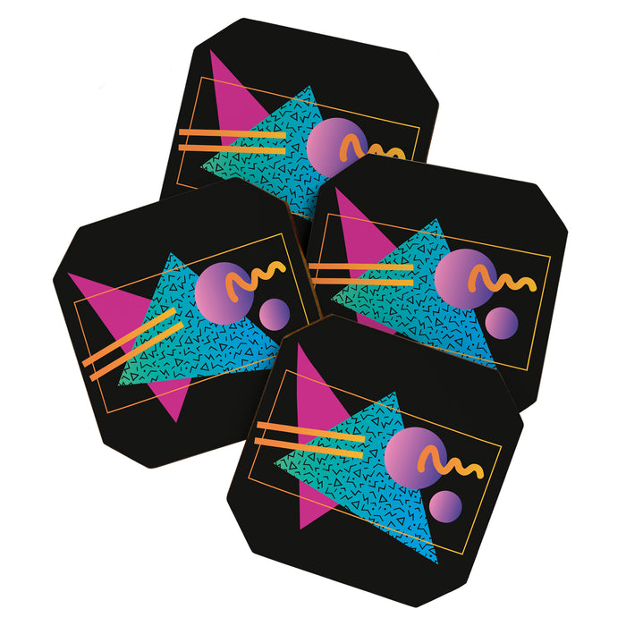 Memphis Pattern 24 - 80s / 90s Retro Coaster Gallery Image 1
