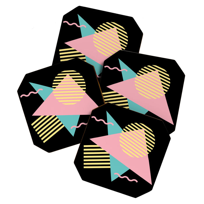 Memphis Pattern 28 / 80s - 90s Retro Coaster Gallery Image 1