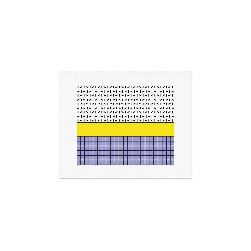 Memphis Pattern 30 / 80s - 90s Retro Art Print Gallery Image 1