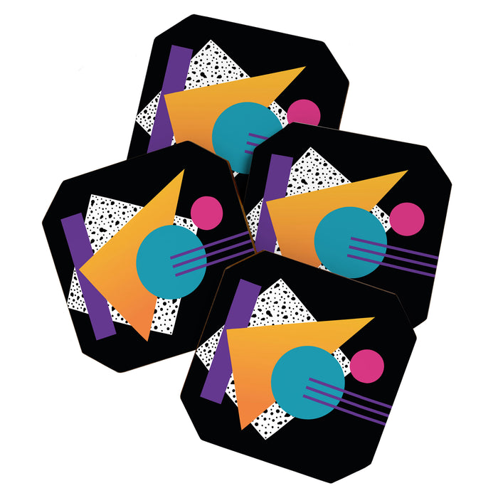 Memphis Pattern 35 / 80s - 90s Retro Coaster Gallery Image 1