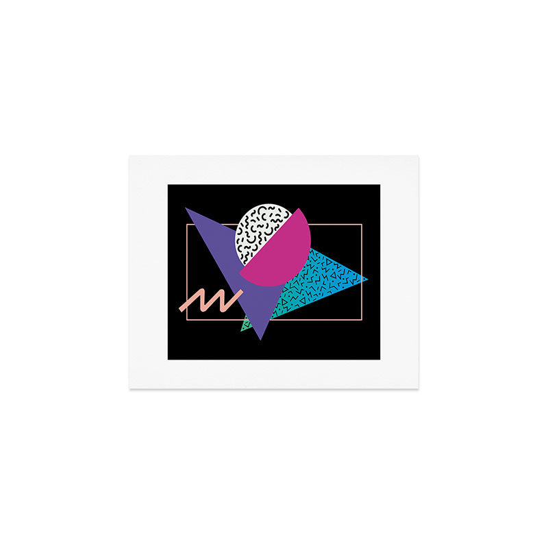 Memphis pattern 39 - 80s / 90s Retro Art Print Gallery Image 1