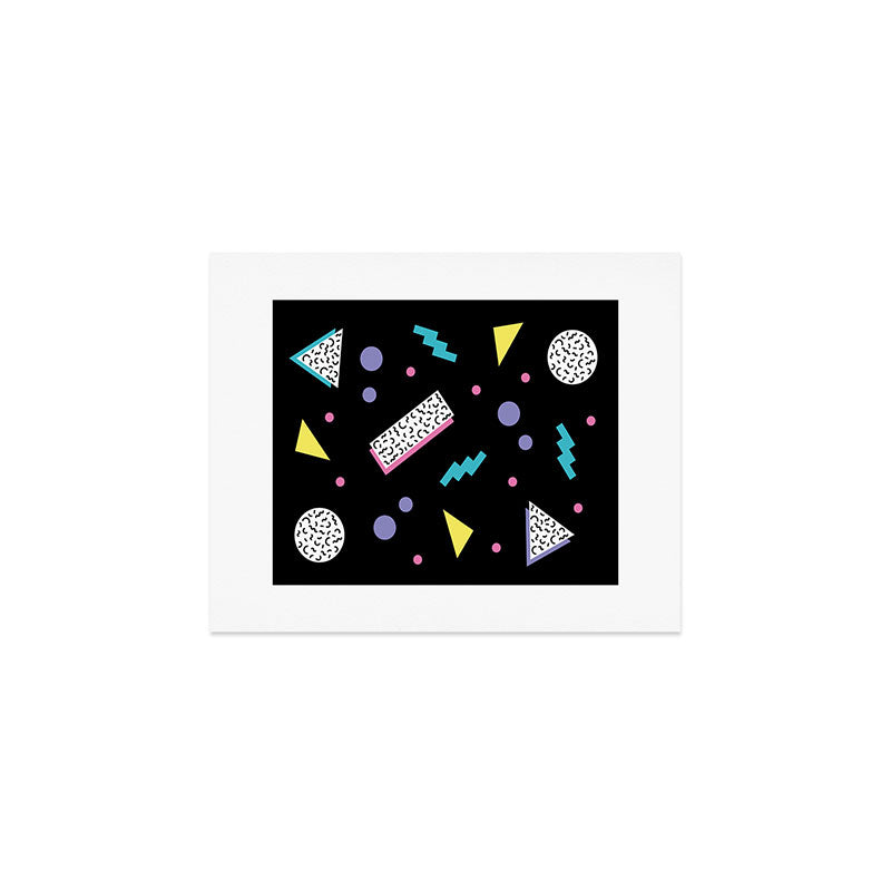 Memphis pattern 45 - 80s / 90s Retro Art Print Gallery Image 1