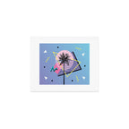Memphis pattern 46 - 80s / 90s Retro / Palm Tree Art Print Gallery Image 1