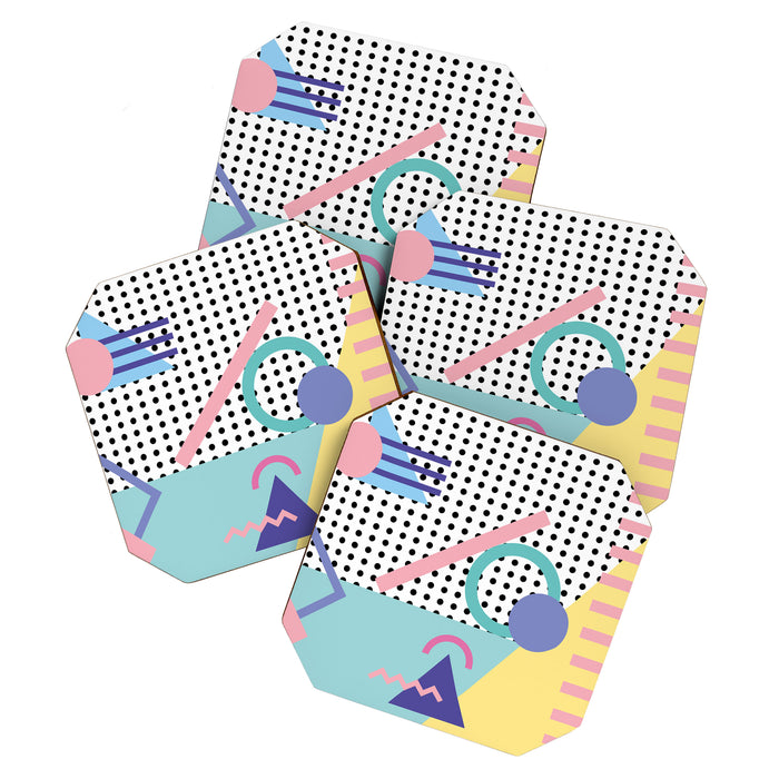 Memphis Pattern 5 - 80s - 90s - Retro Coaster Gallery Image 1