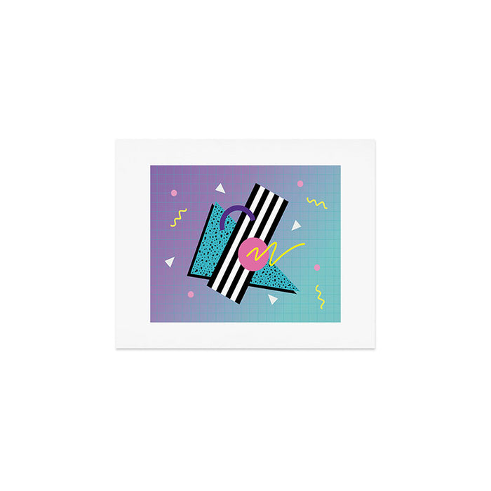 Memphis pattern 58 - 80s / 90s Retro Art Print Gallery Image 1