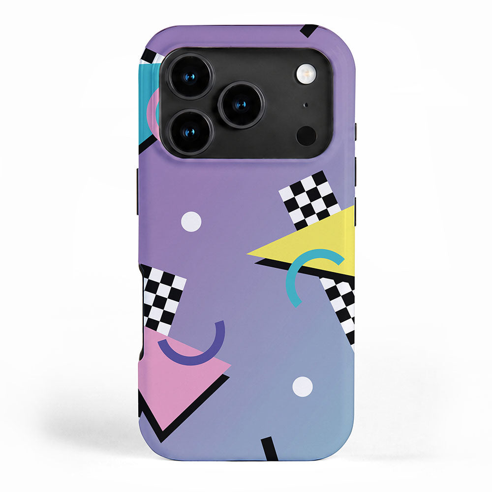 Memphis pattern 59 - 80s / 90s Retro iPhone Case Gallery Image 1