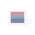 Memphis pattern 61 - 80s / 90s Retro Art Print Gallery Image 1