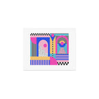 Memphis pattern 96 - 80s / 90s Retro Art Print Gallery Image 1