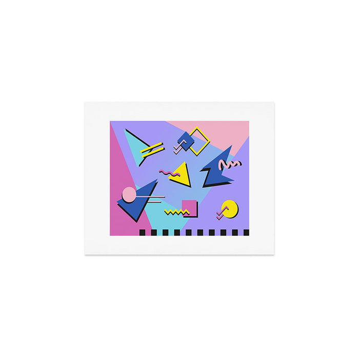 Memphis pattern 99 - 80s / 90s Retro Art Print Gallery Image 1
