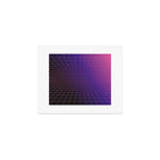Outrun Grid / 80s Retro Art Print Gallery Image 1