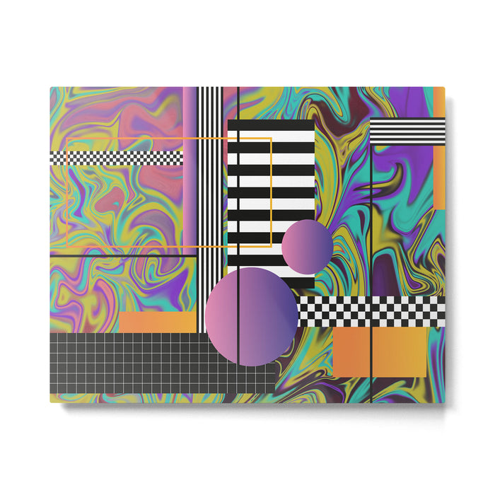 Vaporwave glitch 1 - 80s / 90s Retro Metal Print Gallery Image 1