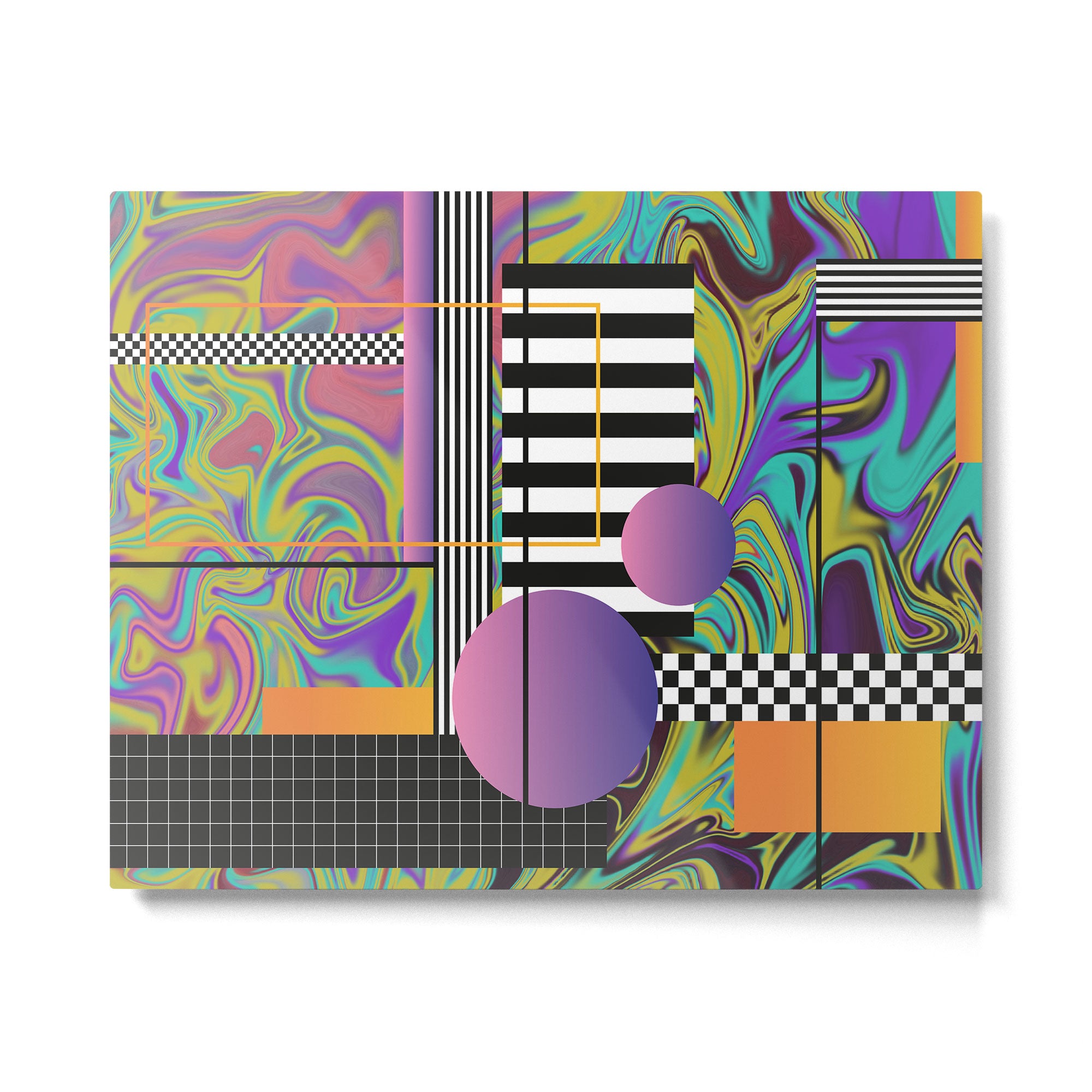 Vaporwave glitch 1 - 80s / 90s Retro Metal Print Gallery Image 4