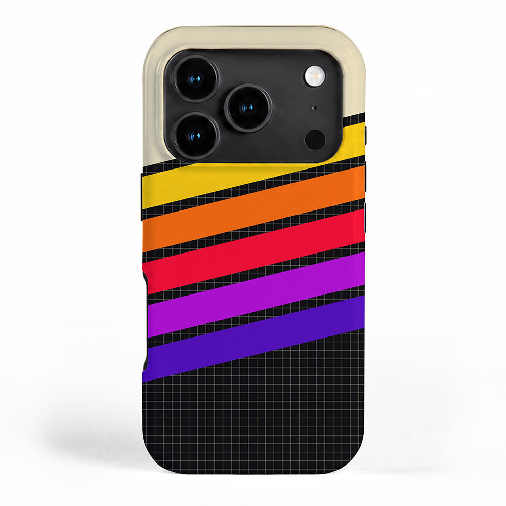 VHS pattern design 1 - 80s / 90s Retro iPhone Case Gallery Image 1