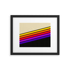 VHS pattern design 1 - 80s / 90s Retro Framed Art Print Gallery Image 5