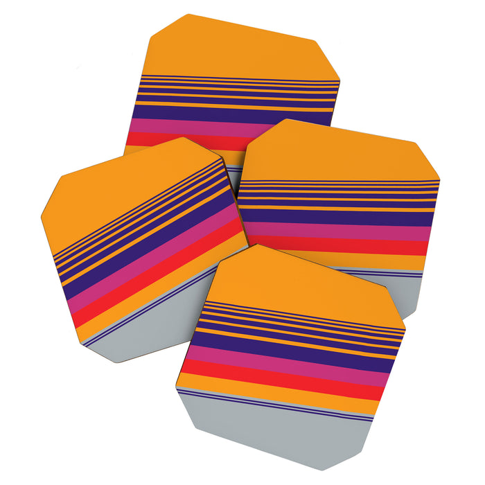 VHS pattern design 2 - 80s / 90s Retro Coaster Gallery Image 1