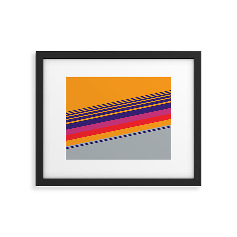 VHS pattern design 2 - 80s / 90s Retro Framed Art Print Gallery Image 5