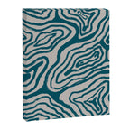 Aquamarine Brush Rivers Canvas Print Gallery Image 8