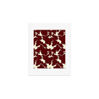 Bordeaux Fractures Art Print Gallery Image 1