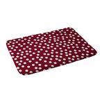 Bordeaux Scatter Dots Bath Mat Gallery Image 2