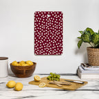 Bordeaux Scatter Dots Cutting Board Gallery Image 3