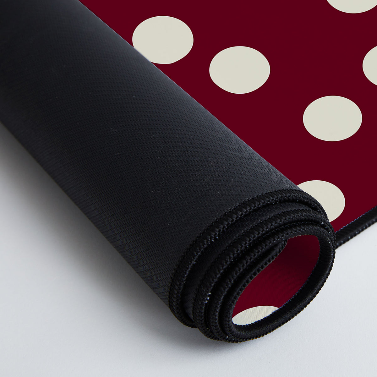 Bordeaux Scatter Dots Desk Mat Gallery Image 4