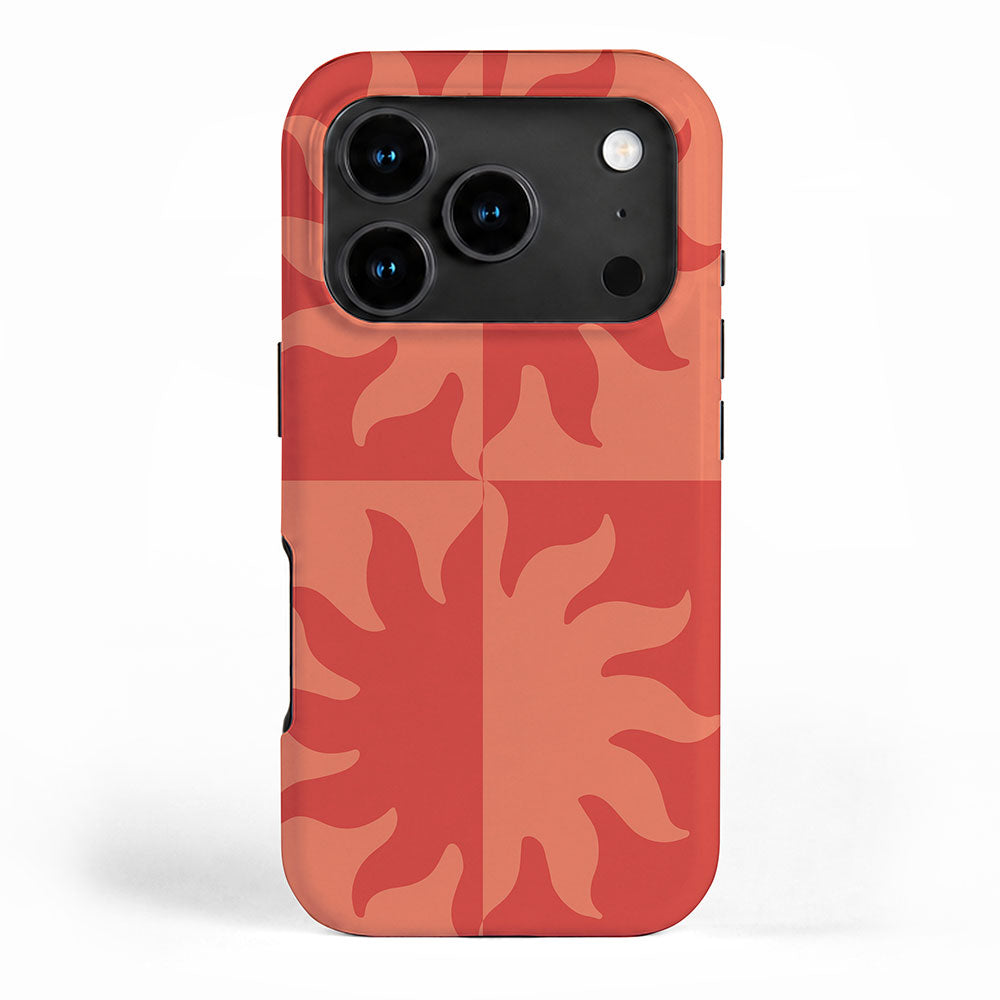 Burning Sun iPhone Case Gallery Image 1