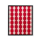 Cherry and Strawberry Cream Puff Bubble Chain Framed Canvas Print Gallery Image 8