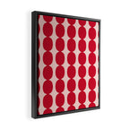 Cherry and Strawberry Cream Puff Bubble Chain Framed Canvas Print Gallery Image 2