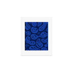 Cool Blue Melted Happiness Art Print Gallery Image 1