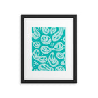 Eggshell Blue Melted Happiness Framed Art Print Gallery Image 6