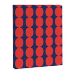 Ember and Navy Bubble Chain Canvas Print Gallery Image 8