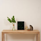 Emerald Green Tortoise Framed Canvas Print Gallery Image 4